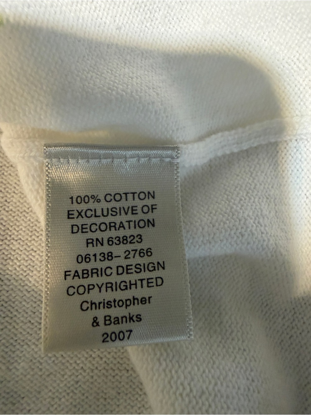 CHRISTOPHER & BANKS ZIP FRONT LADIES CARDIGAN SZ L - Picture 8 of 8